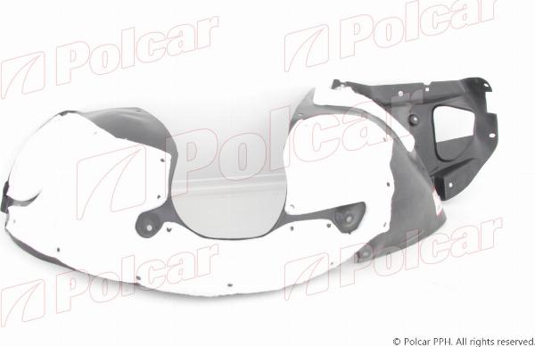 Polcar 2318FP11T - Обшивка, колісна ніша autocars.com.ua