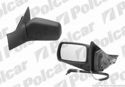 Polcar 2325511E - Зовнішнє дзеркало autocars.com.ua