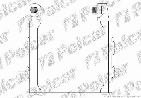 Polcar 2330L81X - Масляний радіатор, рухове масло autocars.com.ua