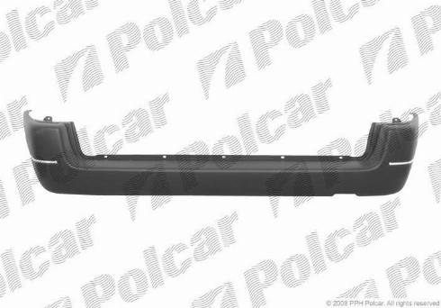 Polcar 2350961J - Буфер, бампер autocars.com.ua
