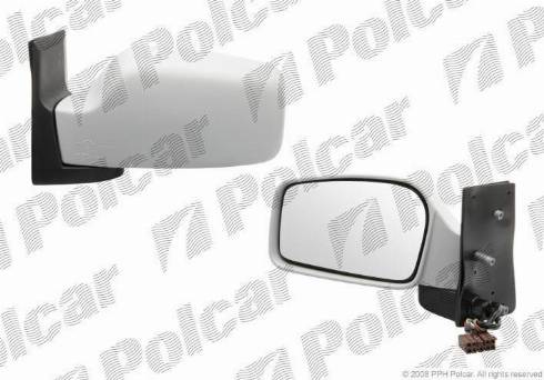 Polcar 2380527M - Зовнішнє дзеркало autocars.com.ua