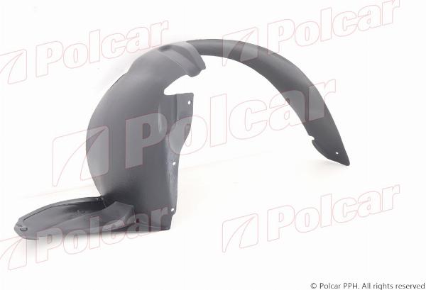 Polcar 2381FP-1 - Обшивка, колісна ніша autocars.com.ua