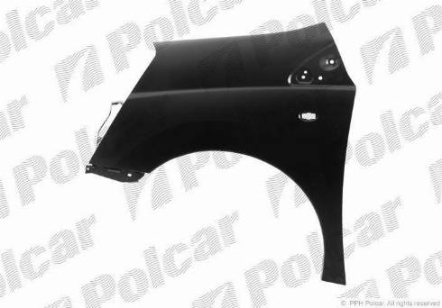 Polcar 239701-J - Крило autocars.com.ua