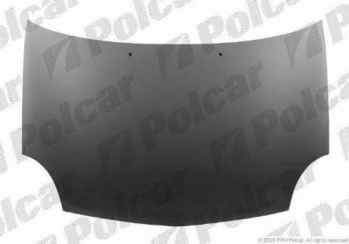 Polcar 240303 - Капот двигуна autocars.com.ua