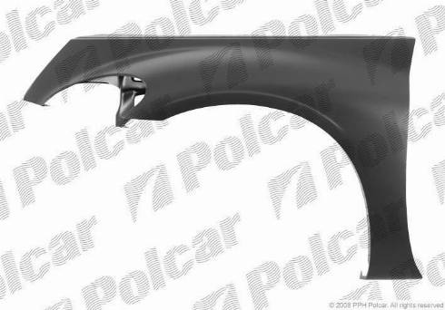 Polcar 245001 - Крило autocars.com.ua