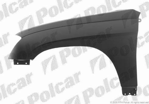 Polcar 246002 - Крило autocars.com.ua