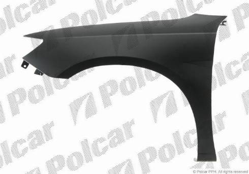 Polcar 24D101 - Крило autocars.com.ua