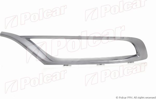 Polcar 24E129-2 - Рама, протитуманні фари autocars.com.ua