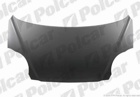 Polcar 250103 - Капот двигуна autocars.com.ua