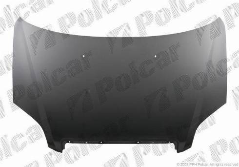 Polcar 250403 - Капот двигуна autocars.com.ua