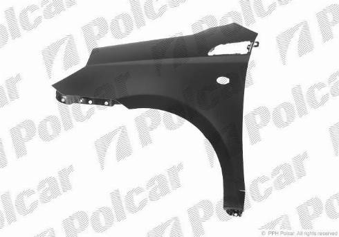 Polcar 251501 - Крило autocars.com.ua