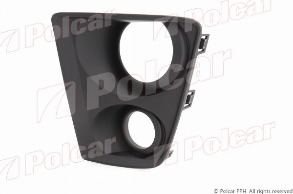 Polcar 25252711 - Рама, протитуманні фари autocars.com.ua