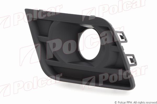 Polcar 25252713 - Рама, протитуманні фари autocars.com.ua