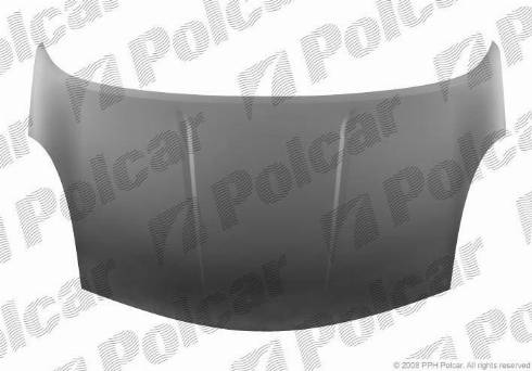 Polcar 271103 - Капот двигуна autocars.com.ua