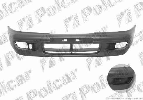 Polcar 273207-2 - Буфер, бампер autocars.com.ua