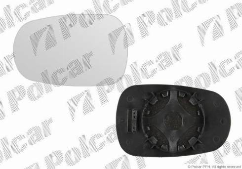Polcar 2800545M - Зовнішнє дзеркало autocars.com.ua