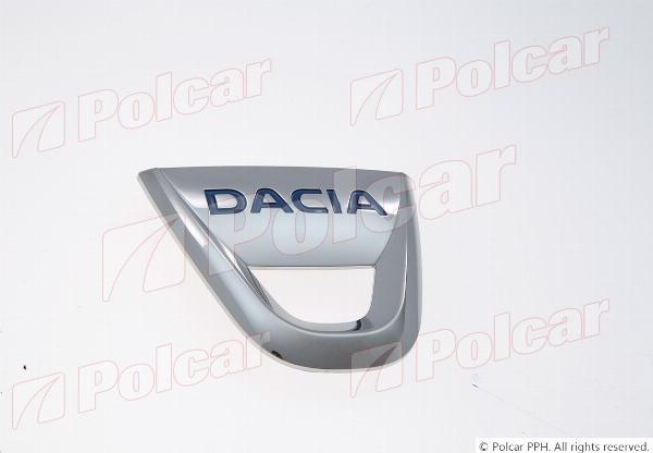 Polcar 2820959X - Емблема задніх дверей autocars.com.ua