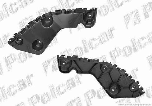 Polcar 282096-6 - Кронштейн, буфер autocars.com.ua