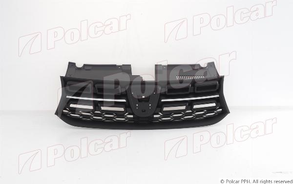 Polcar 28B10511 - Решітка радіатора autocars.com.ua