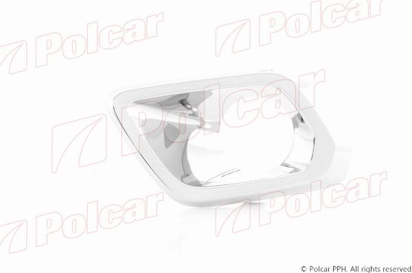 Polcar 28B12912 - Рама, протитуманні фари autocars.com.ua