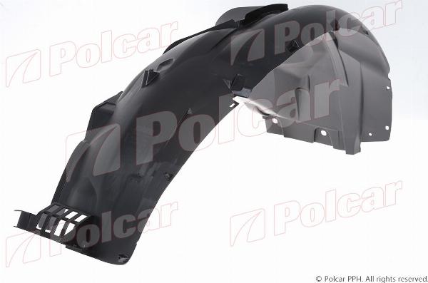 Polcar 28B1FL2X - Обшивка, колісна ніша autocars.com.ua