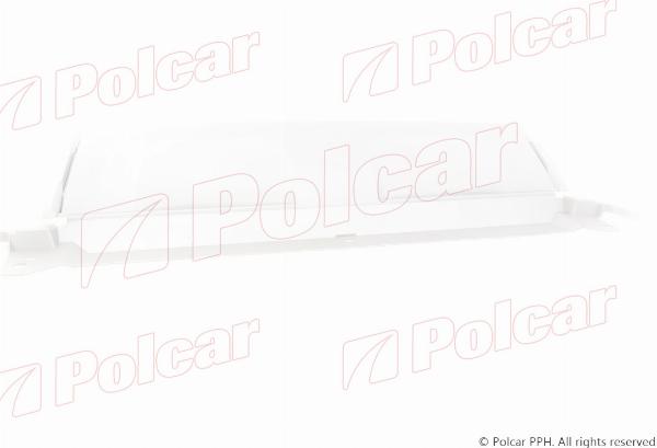 Polcar 28X10714 - Кронштейн щитка номерного знака autocars.com.ua