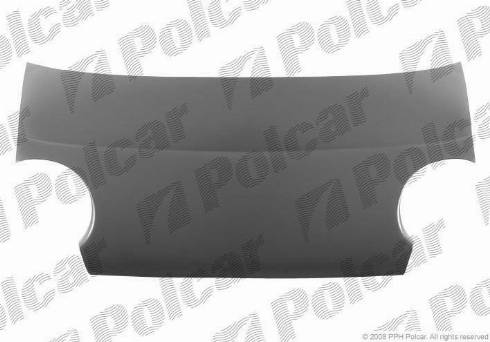 Polcar 290203Q - Капот двигуна autocars.com.ua