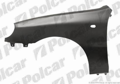 Polcar 291201-Q - Крило autocars.com.ua