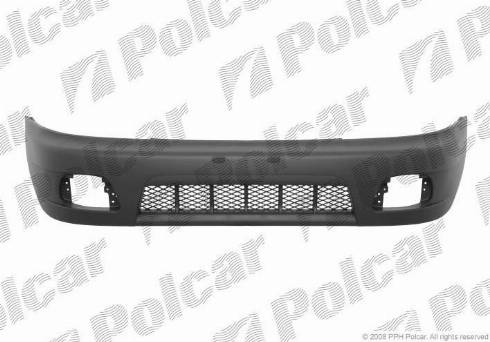 Polcar 291207-8 - Буфер, бампер autocars.com.ua