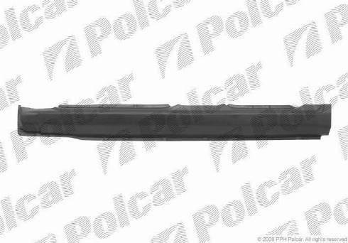 Polcar 291242 - Підніжка, накладка порога autocars.com.ua