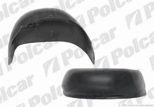 Polcar 2912FL-5 - Обшивка, колісна ніша autocars.com.ua