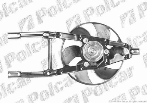 Polcar 300123W3 - Вентилятор, охолодження двигуна autocars.com.ua