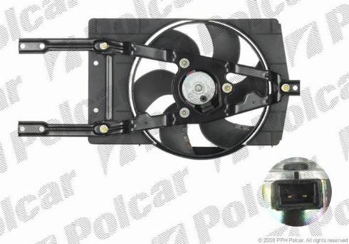 Polcar 300223W2 - Вентилятор, охолодження двигуна autocars.com.ua