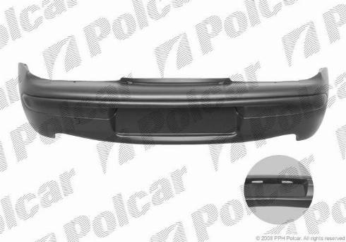 Polcar 300296-2 - Буфер, бампер autocars.com.ua