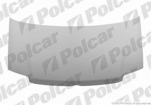 Polcar 300303 - Капот двигателя avtokuzovplus.com.ua