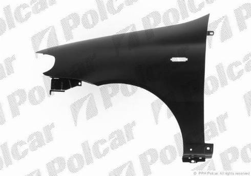 Polcar 300702 - Крило autocars.com.ua