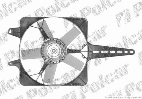 Polcar 301623W2 - Вентилятор, охолодження двигуна autocars.com.ua