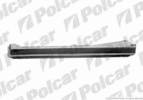 Polcar 301641-1 - Підніжка, накладка порога autocars.com.ua