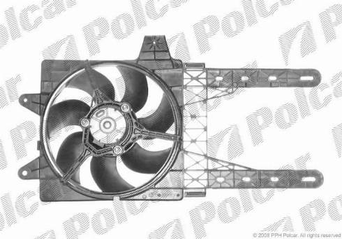 Polcar 301723W2 - Вентилятор, охолодження двигуна autocars.com.ua