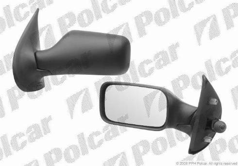 Polcar 3017511E - Зовнішнє дзеркало autocars.com.ua