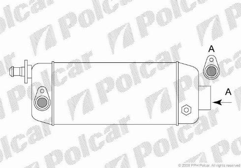 Polcar 3017L81X - Масляний радіатор, рухове масло autocars.com.ua