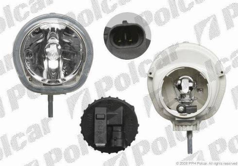 Polcar 301829-X - Противотуманная фара avtokuzovplus.com.ua