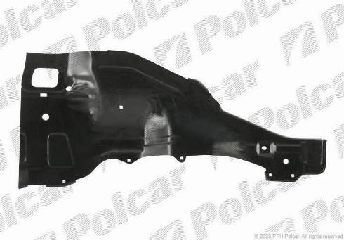 Polcar 301835-3 - Тримач, бризговик autocars.com.ua