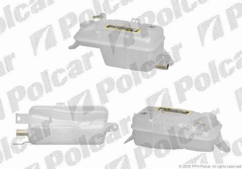 Polcar 3018ZB-1 - Компенсационный бак, охлаждающая жидкость avtokuzovplus.com.ua