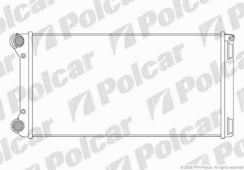 Polcar 302308-4 - Радиатор, охлаждение двигателя autodnr.net