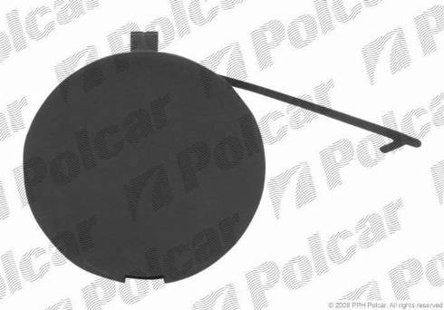 Polcar 302407-9 - Заслонка, буксирный крюк avtokuzovplus.com.ua