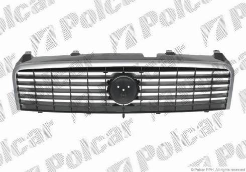 Polcar 302505 - Решітка радіатора autocars.com.ua