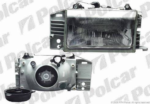 Polcar 3026104E - Основна фара autocars.com.ua