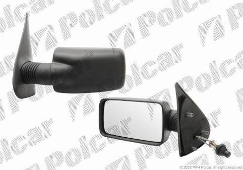 Polcar 3026511M - Зовнішнє дзеркало autocars.com.ua