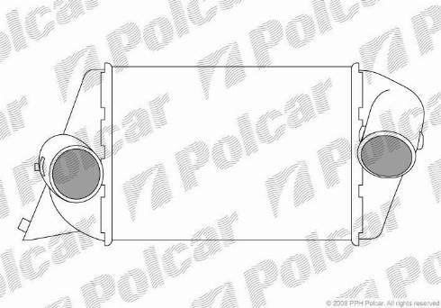 Polcar 3030J81X - Интеркулер autocars.com.ua